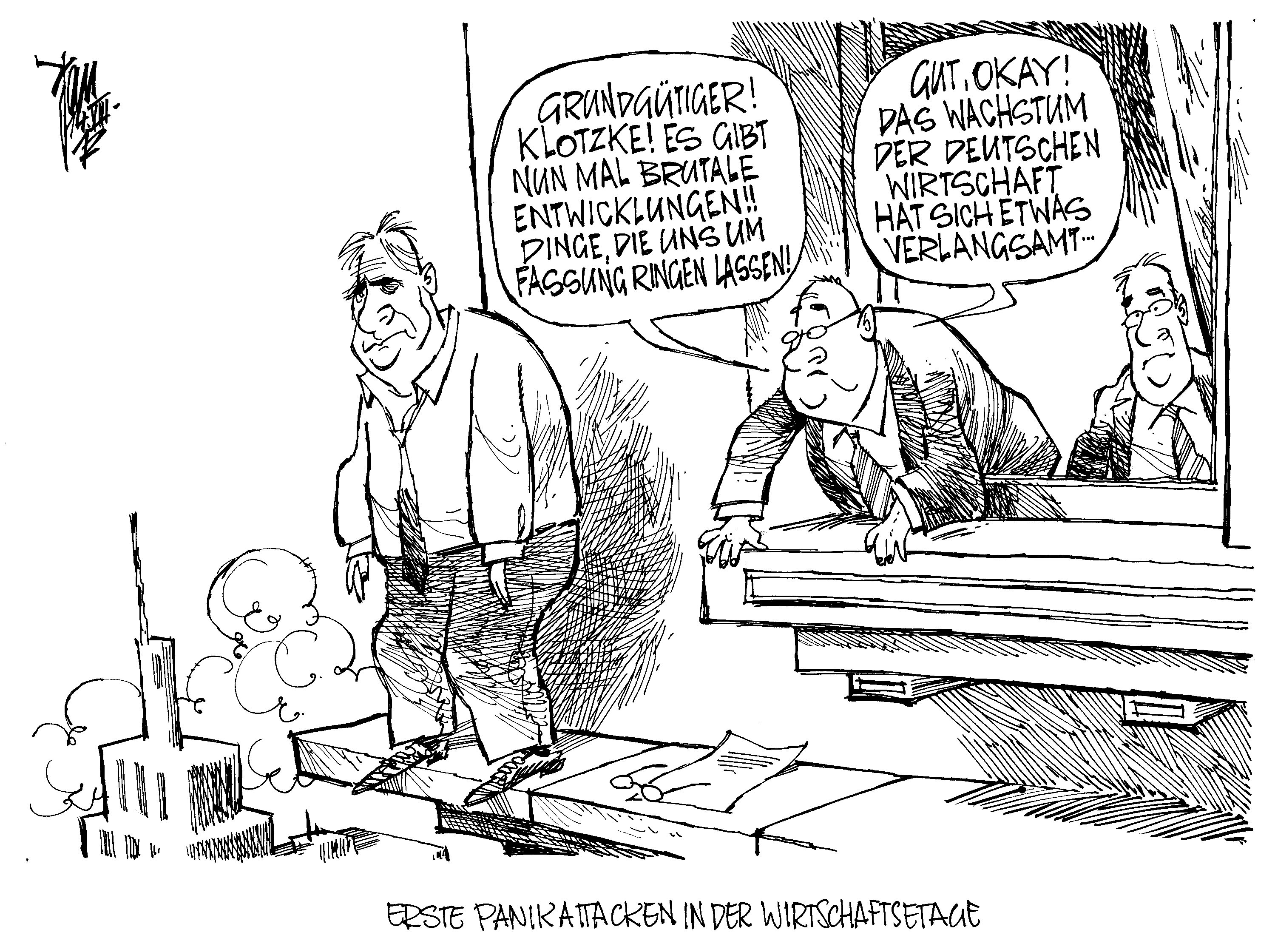 Deutsche Wirtschaft Archives Janson Karikatur