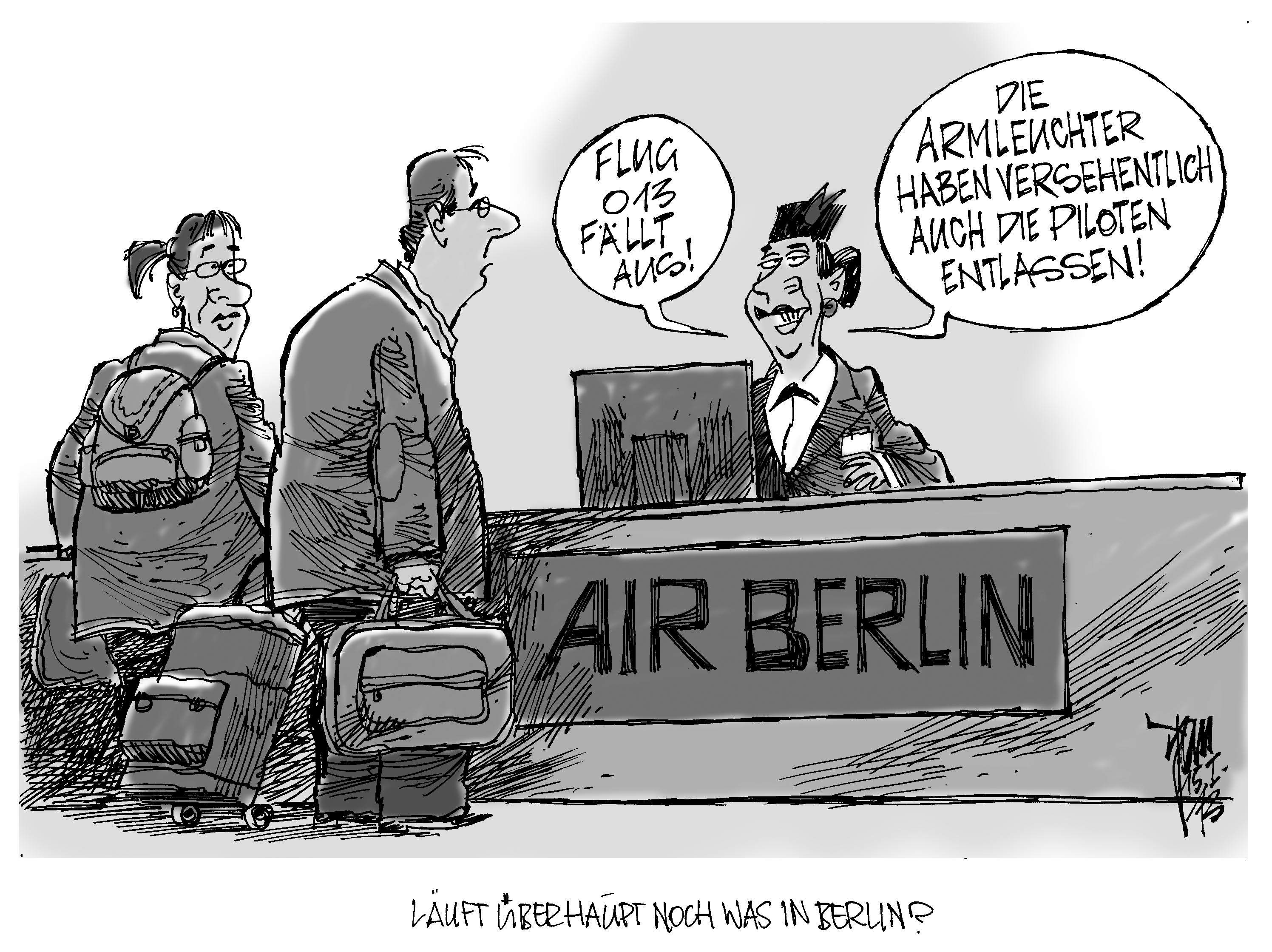 Berlin Karikatur