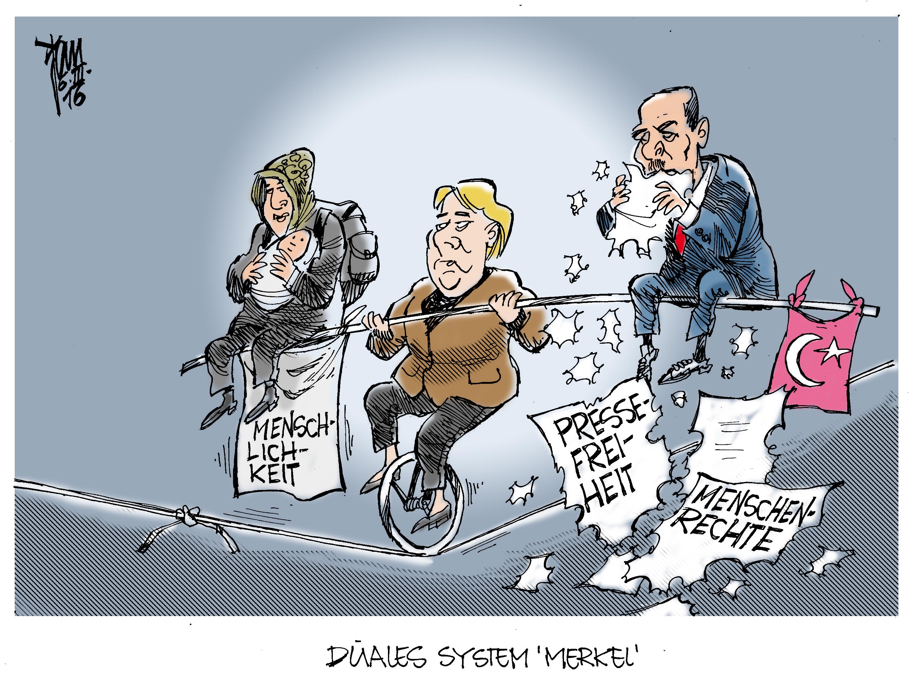 Appeasement politik karikatur