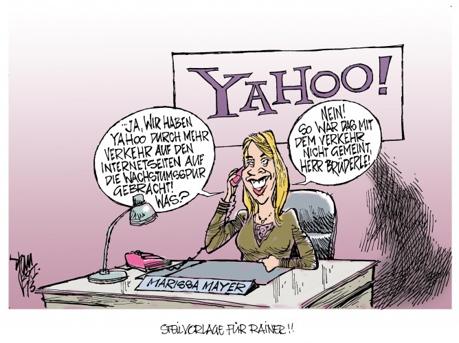 Yahoo legt zu: Mit Marissa Mayer auf die Wachstumsspur