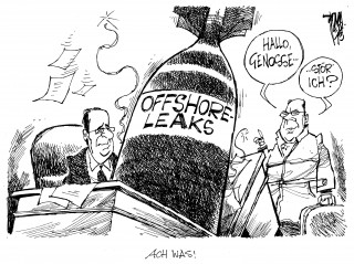 Offshore Leaks: Vetrauter von Hollande an Briefkastenfirmen beteiligt.