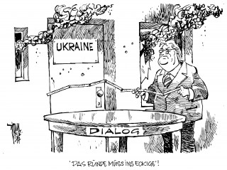 Ukraine-Krise: Steinmeier versucht in der Ukraine den Dialog anzukurbeln. Kiew, Odessa, Ost-Ukraine