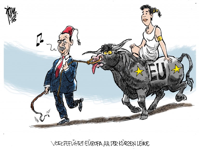 Europa und der Stier Archives - Janson-Karikatur