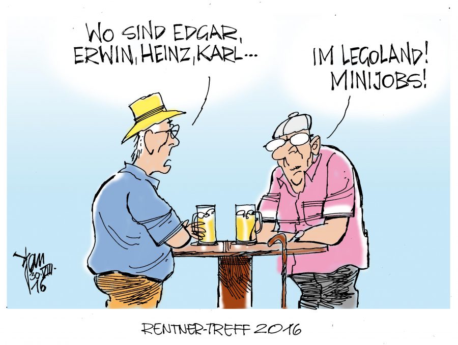 Gesetzliche Rentenversicherung Archives - Janson-Karikatur