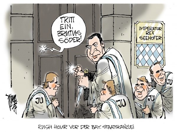 Markus Söder CSU Archives JansonKarikatur