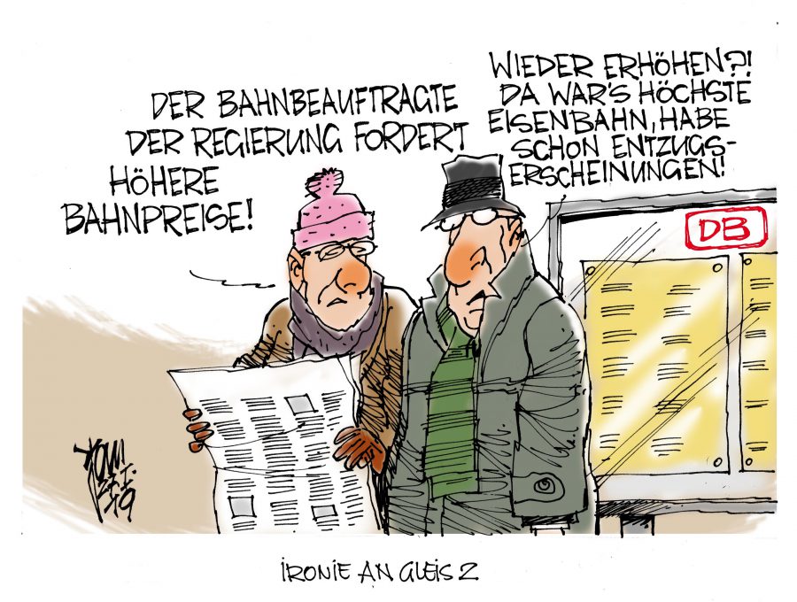 Deutsche Bahn Archives - Janson-Karikatur